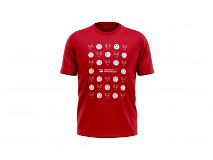 FS KIDS PATTERN triko front red